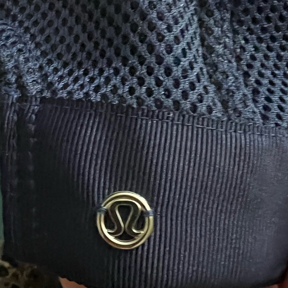 LULULEMON HAT SNAPBACK 5 PANEL TRUCKER BLUE MESH CAP ONE SIZE EUC - Picture 6 of 11